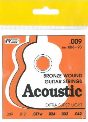 Struny GORSTRINGS 0B6-93 kovové 009-042