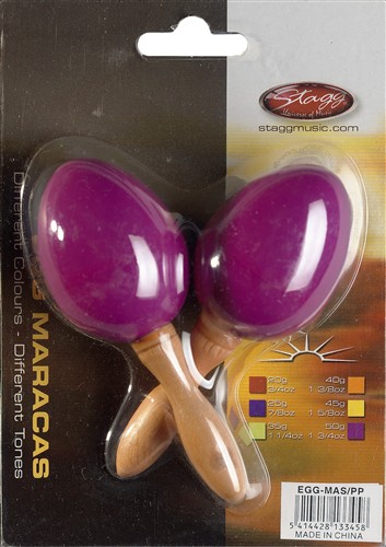 Stagg maracas vajíčka EGG-MA S/PP