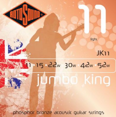 Struny ROTOSOUND Jumbo King JK 11 Light